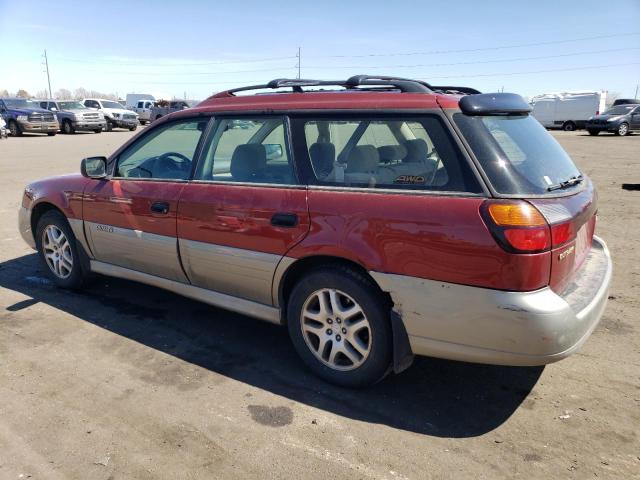 4S3BH675937620573 - 2003 SUBARU LEGACY OUTBACK AWP 栗色 照片 2