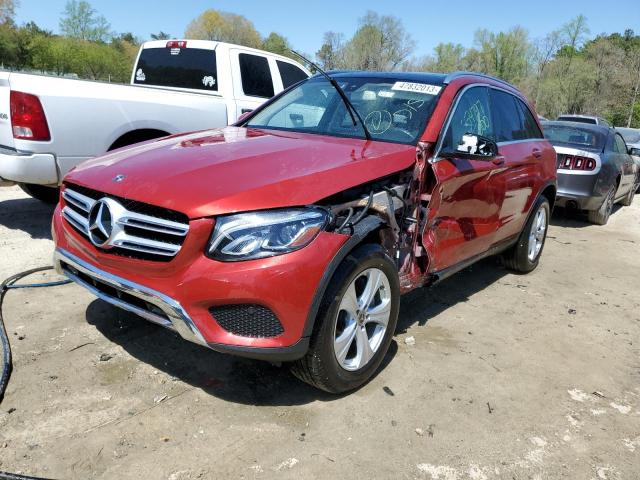 WDC0G4KB6JV049932 - 2018 MERCEDES-BENZ GLC 300 4MATIC RED photo 1