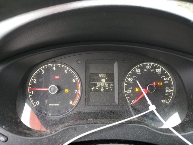 3VW1K7AJ6CM464486 - 2012 VOLKSWAGEN JETTA BASE 黑色 照片 9