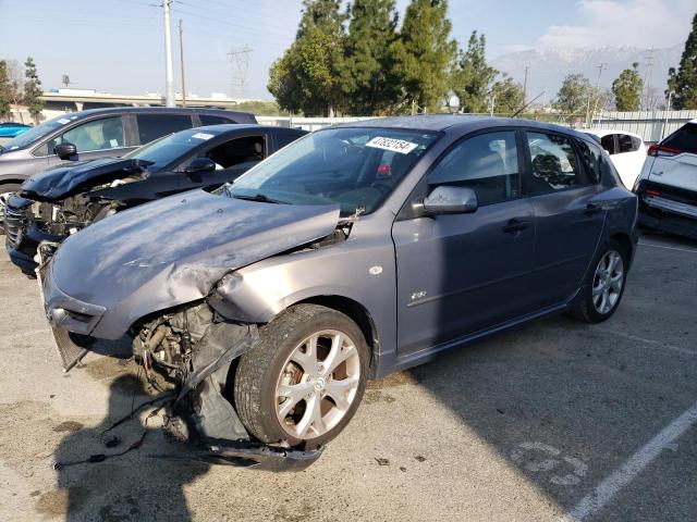 JM1BK144X71665854 - 2007 MAZDA 3 HATCHBACK GRAY photo 1