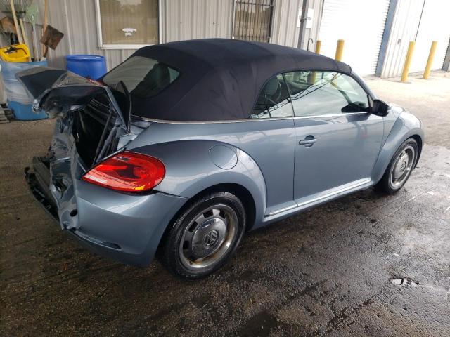 3VW507AT1GM816453 - 2016 VOLKSWAGEN BEETLE S/SE BLUE photo 3