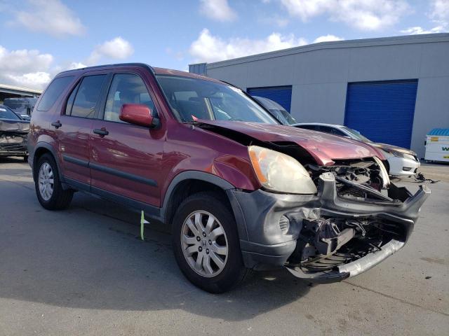 JHLRD68866C027903 - 2006 HONDA CR-V EX RED photo 4