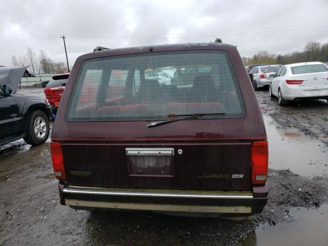 2B4FK4539KR249093 - 1989 DODGE CARAVAN SE BURGUNDY photo 6