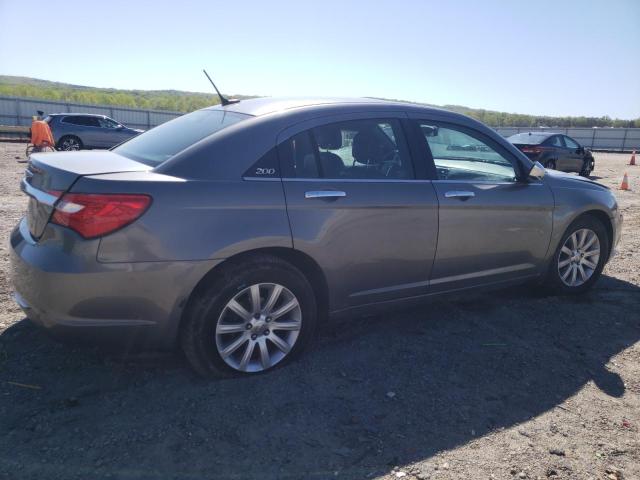 1C3CCBCG1DN524859 - 2013 CHRYSLER 200 LIMITED GRAY photo 3