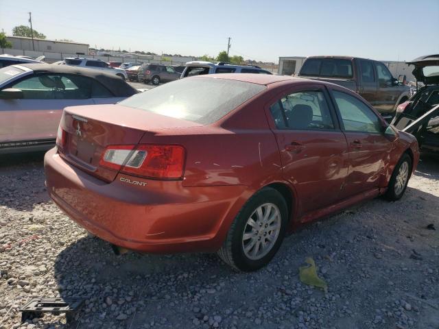 4A32B2FF9AE013082 - 2010 MITSUBISHI GALANT FE RED photo 3