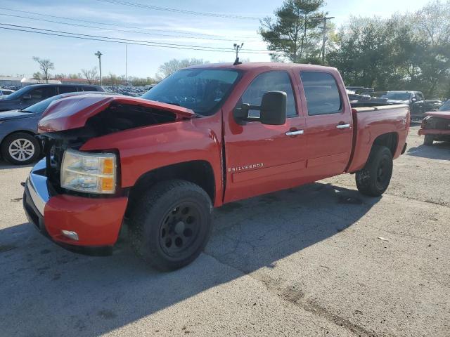 2GCEK13M771585646 - 2007 CHEVROLET SILVERADO K1500 CREW CAB RED photo 1