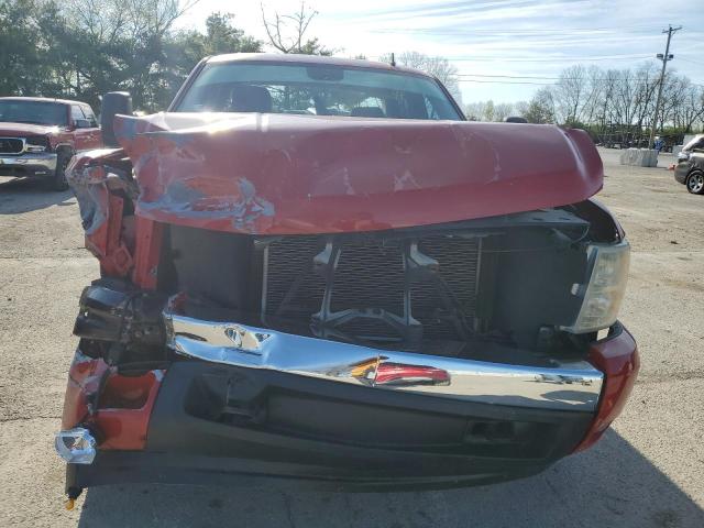 2GCEK13M771585646 - 2007 CHEVROLET SILVERADO K1500 CREW CAB RED photo 5