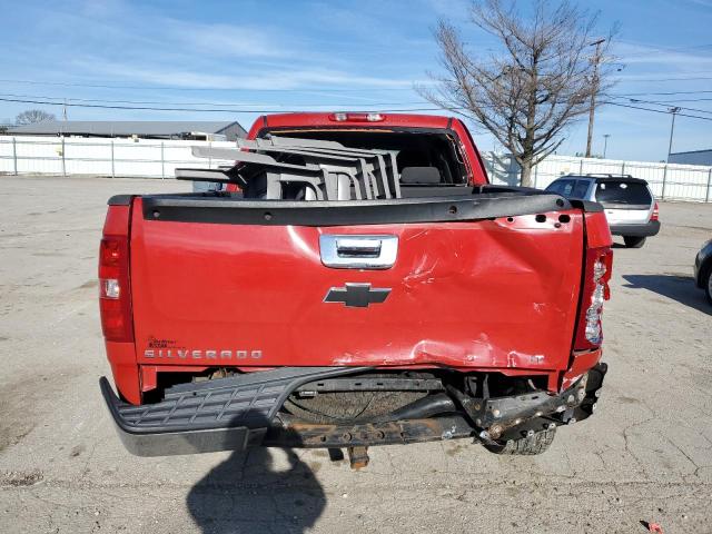 2GCEK13M771585646 - 2007 CHEVROLET SILVERADO K1500 CREW CAB RED photo 6