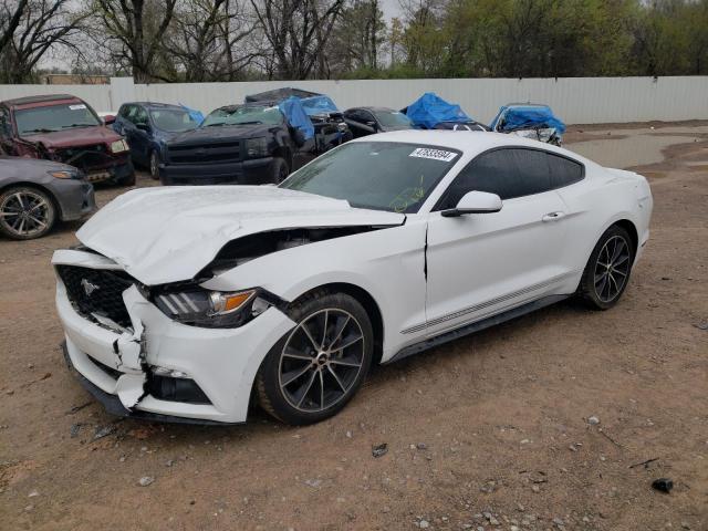 1FA6P8TH0H5286751 - 2017 FORD MUSTANG WHITE photo 1