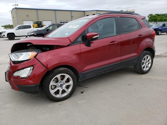 MAJ3S2GE3LC369089 - 2020 FORD ECOSPORT SE Czerwony zdjęcie 1