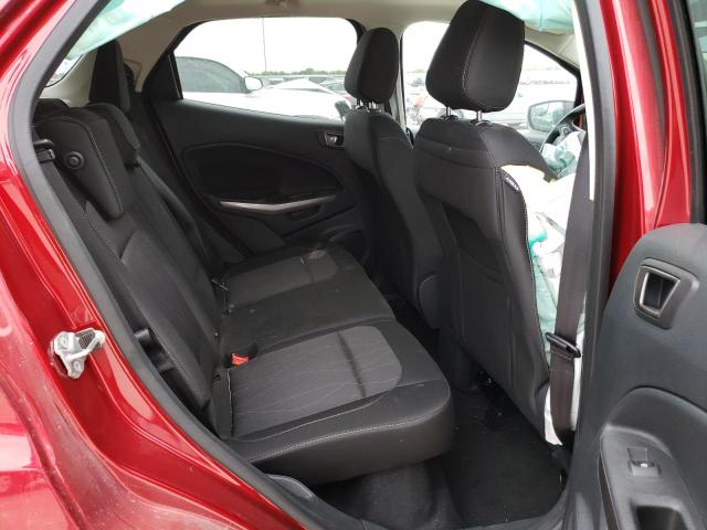 MAJ3S2GE3LC369089 - 2020 FORD ECOSPORT SE Czerwony zdjęcie 10