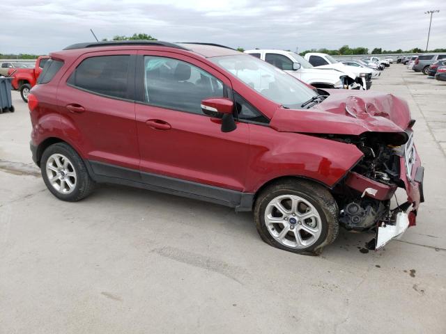 MAJ3S2GE3LC369089 - 2020 FORD ECOSPORT SE Czerwony zdjęcie 4
