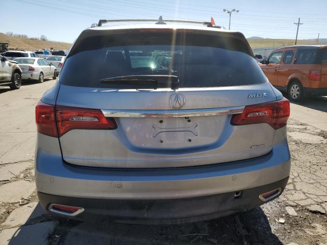 5FRYD4H9XGB062579 - 2016 ACURA MDX ADVANCE SILVER photo 6