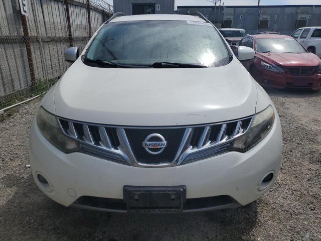 JN8AZ18U09W002384 - 2009 NISSAN MURANO S WHITE photo 5