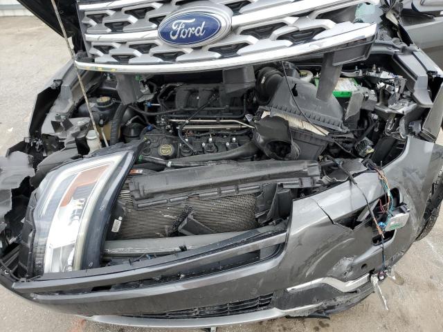 1FM5K7F81KGA11679 - 2019 FORD EXPLORER LIMITED CHARCOAL photo 12