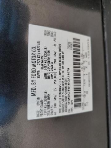 1FM5K7F81KGA11679 - 2019 FORD EXPLORER LIMITED CHARCOAL photo 14