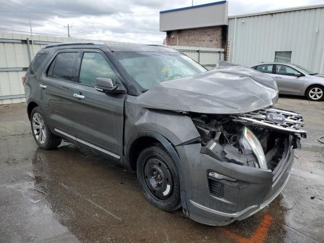 1FM5K7F81KGA11679 - 2019 FORD EXPLORER LIMITED CHARCOAL photo 4