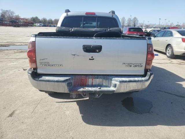 5TEJU62N65Z098351 - 2005 TOYOTA TACOMA DOUBLE CAB PRERUNNER SILVER photo 6