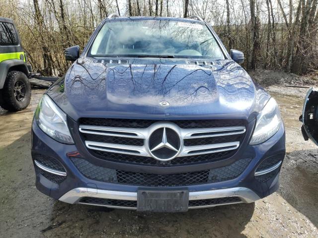 4JGDA5HB4JB132309 - 2018 MERCEDES-BENZ GLE 350 4MATIC BLUE photo 5