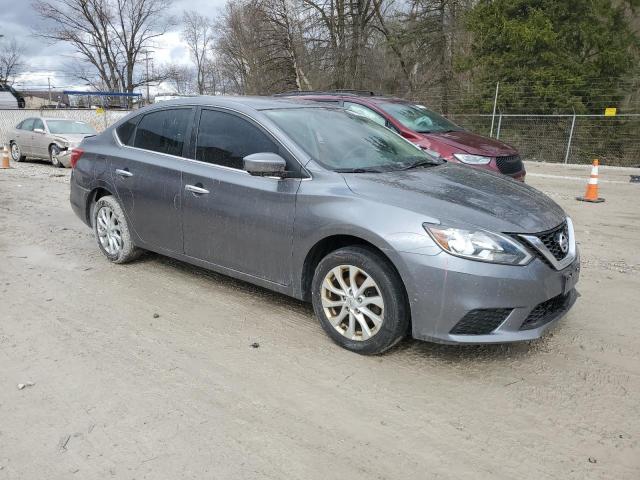 3N1AB7APXKY444209 - 2019 NISSAN SENTRA S GRAY photo 4