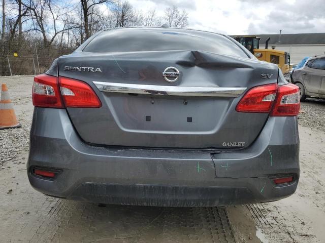 3N1AB7APXKY444209 - 2019 NISSAN SENTRA S GRAY photo 6