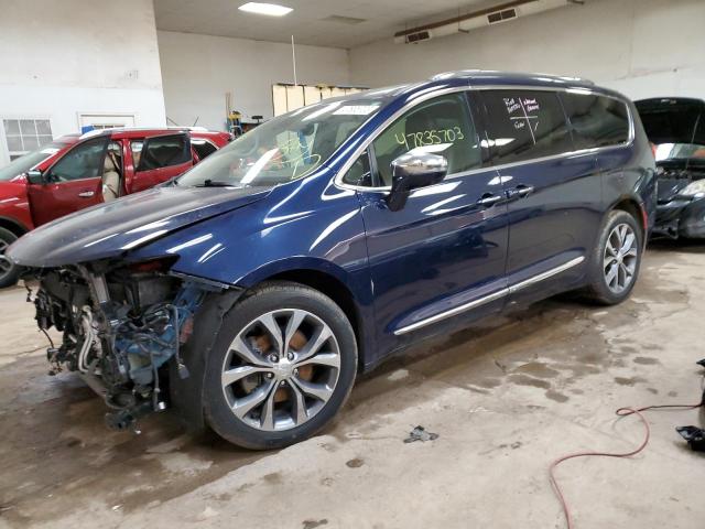 2C4RC1GG7HR530927 - 2017 CHRYSLER PACIFICA LIMITED BLUE photo 1