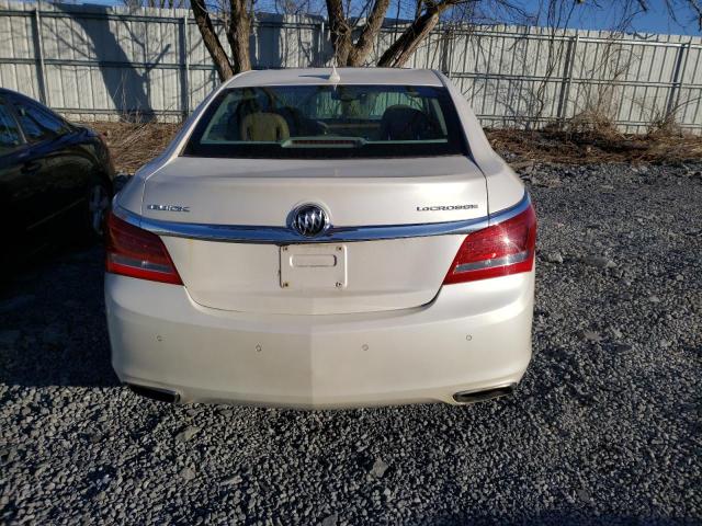 1G4GF5G31EF262796 - 2014 BUICK LACROSSE TOURING WHITE photo 6