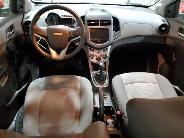 1G1JB5SGXD4219884 - 2013 CHEVROLET SONIC LS ORANGE photo 8