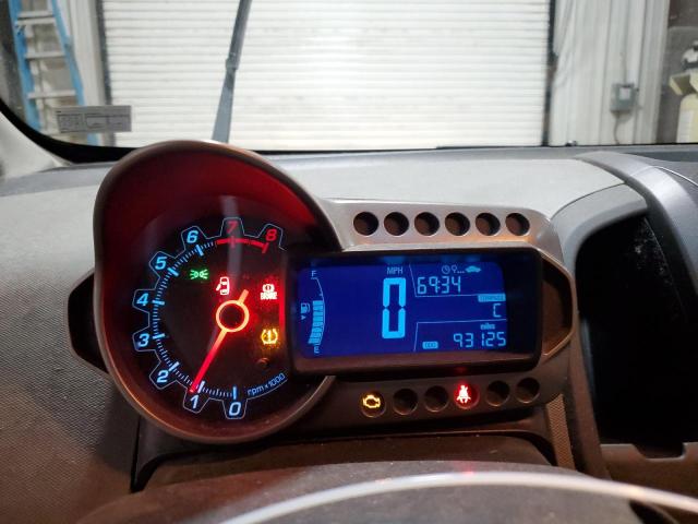 1G1JB5SGXD4219884 - 2013 CHEVROLET SONIC LS ORANGE photo 9