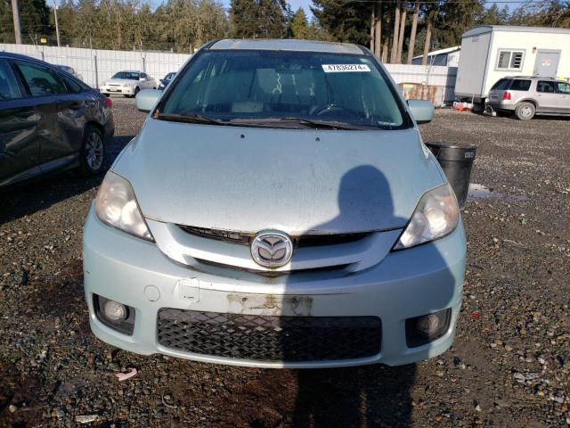 JM1CR293570155231 - 2007 MAZDA 5 TURQUOISE photo 5