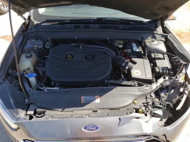 3FA6P0K98ER247538 - 2014 FORD FUSION TITANIUM GRAY photo 11