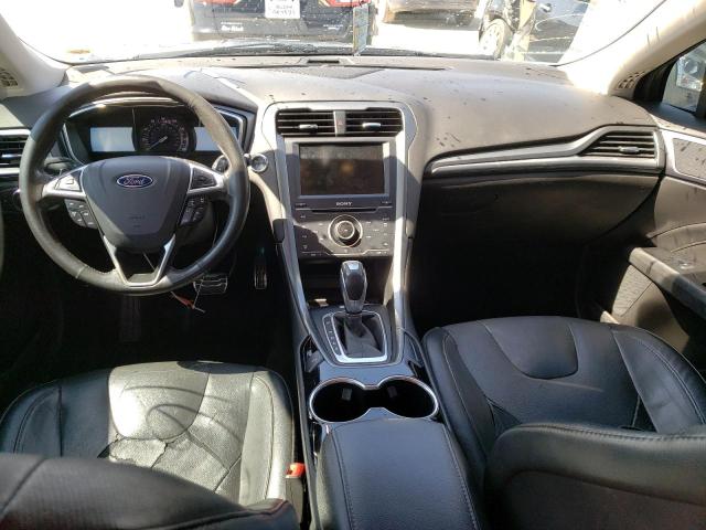 3FA6P0K98ER247538 - 2014 FORD FUSION TITANIUM GRAY photo 8