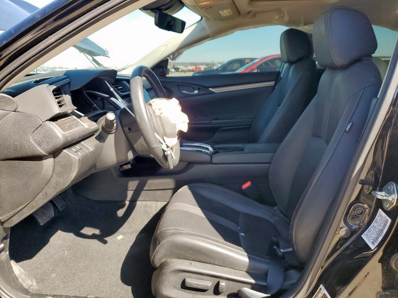 19XFC1F74ME000303 - 2021 HONDA CIVIC EXL BLACK photo 7