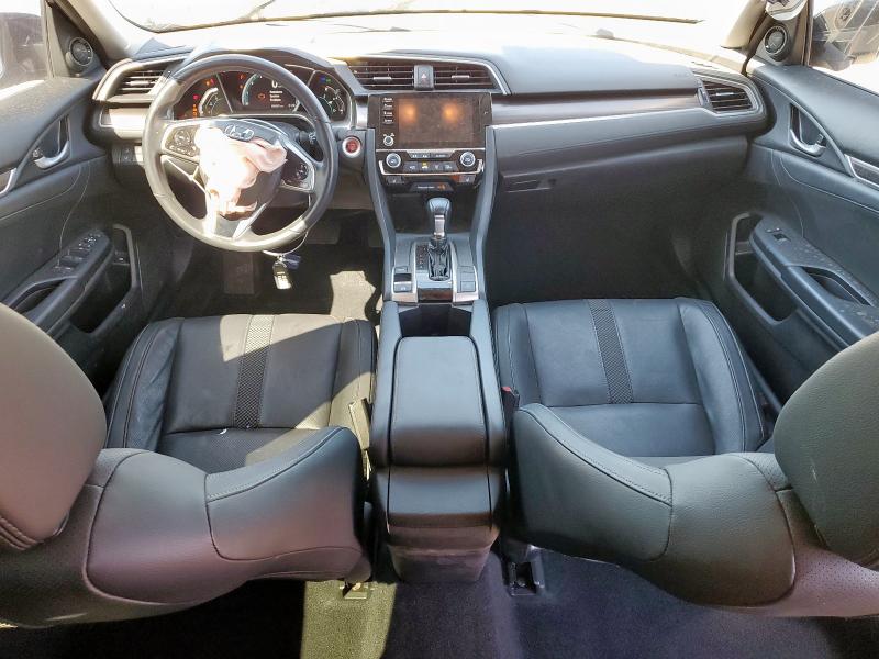 19XFC1F74ME000303 - 2021 HONDA CIVIC EXL BLACK photo 8