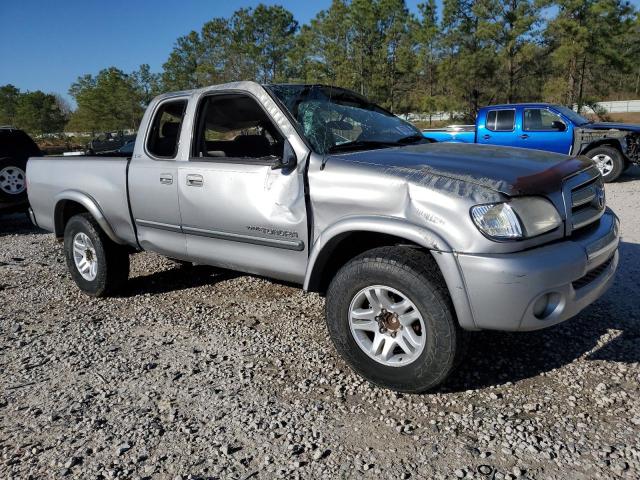 5TBRT341X3S437128 - 2003 TOYOTA TUNDRA ACCESS CAB SR5 SILVER photo 4