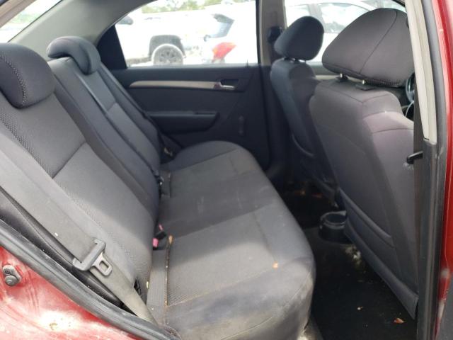 KL1TD566X8B031483 - 2008 CHEVROLET AVEO BASE BURGUNDY photo 10