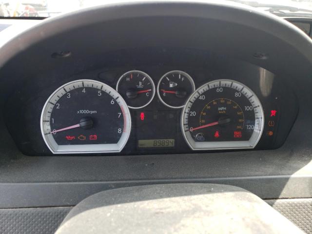 KL1TD566X8B031483 - 2008 CHEVROLET AVEO BASE BURGUNDY photo 9