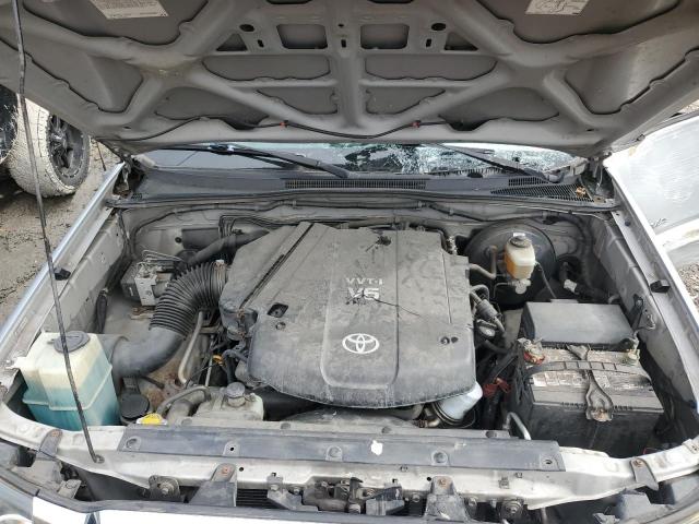 5TEUU42N28Z486425 - 2008 TOYOTA TACOMA ACCESS CAB ვერცხლისფერი ფოტო 11