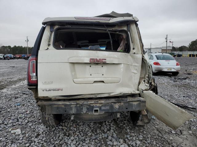 1GKS1BKCXFR527898 - 2015 GMC YUKON SLT WHITE photo 6