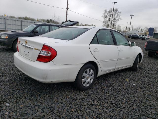4T1BE30K24U273352 - 2004 TOYOTA CAMRY LE WHITE photo 3