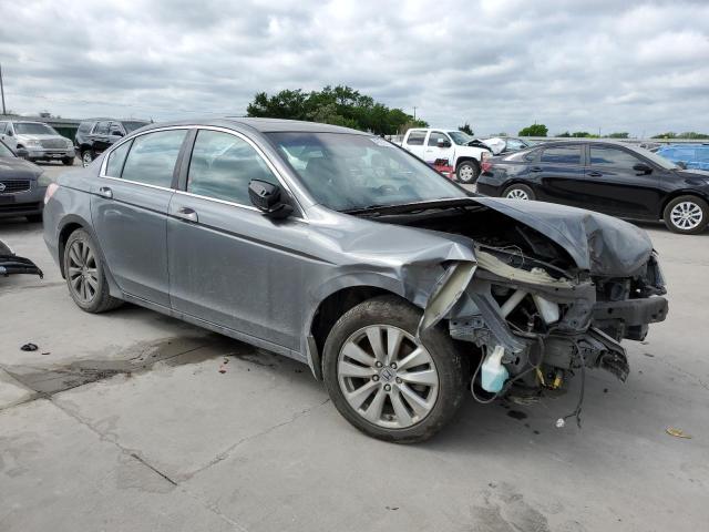 1HGCP2F8XCA136931 - 2012 HONDA ACCORD EXL GRAY photo 4