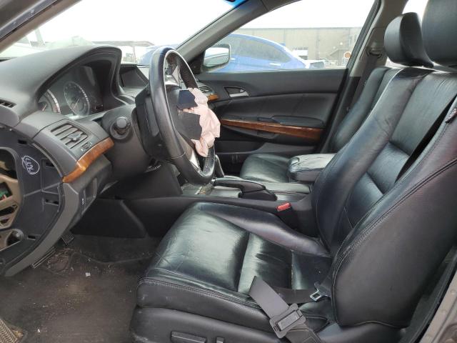 1HGCP2F8XCA136931 - 2012 HONDA ACCORD EXL GRAY photo 7