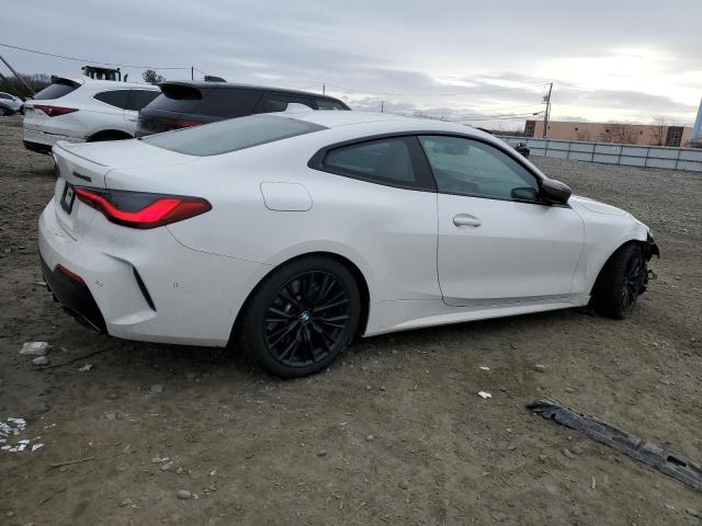 WBA13AR0XMCH03419 - 2021 BMW M440XI WHITE photo 3