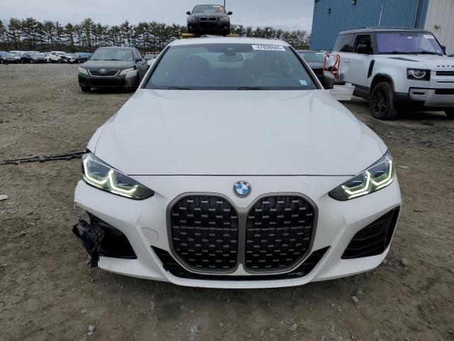 WBA13AR0XMCH03419 - 2021 BMW M440XI WHITE photo 5