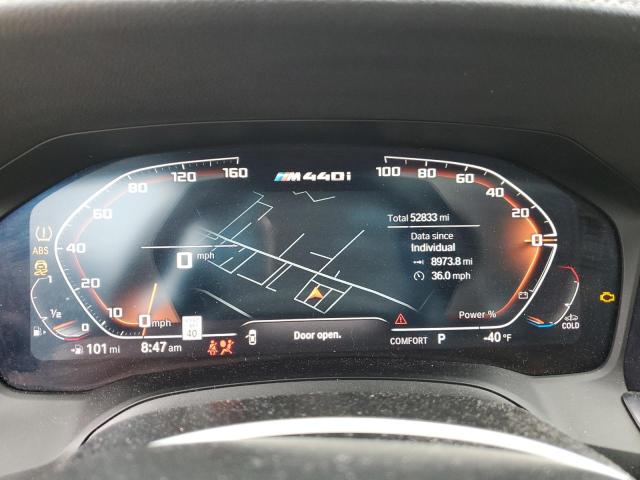 WBA13AR0XMCH03419 - 2021 BMW M440XI WHITE photo 9