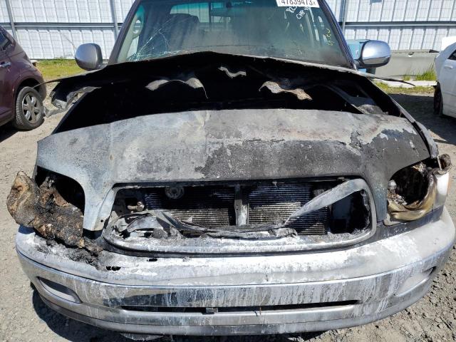 5TBRN34142S257314 - 2002 TOYOTA TUNDRA ACCESS CAB SR5 BLUE photo 11