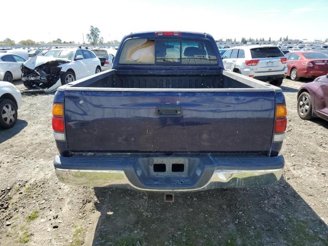 5TBRN34142S257314 - 2002 TOYOTA TUNDRA ACCESS CAB SR5 BLUE photo 6