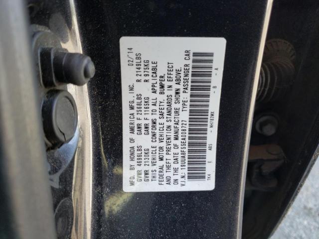 19UUA8F55EA008727 - 2014 ACURA TL TECH GRAY photo 12