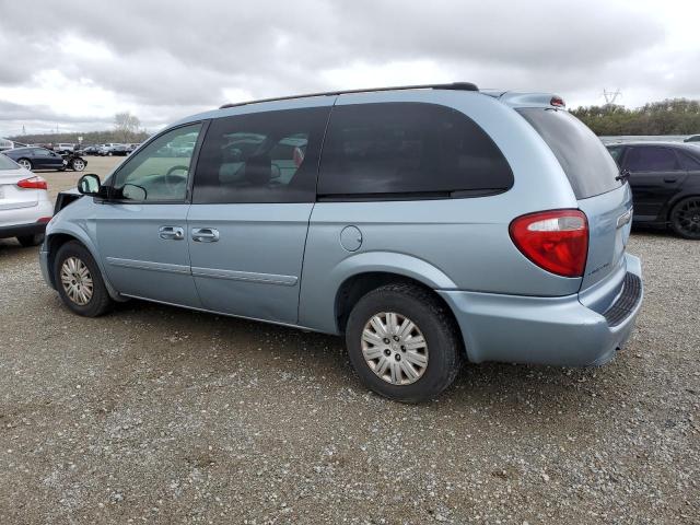 2C4GP44RX5R446258 - 2005 CHRYSLER TOWN & COU LX BLUE photo 2