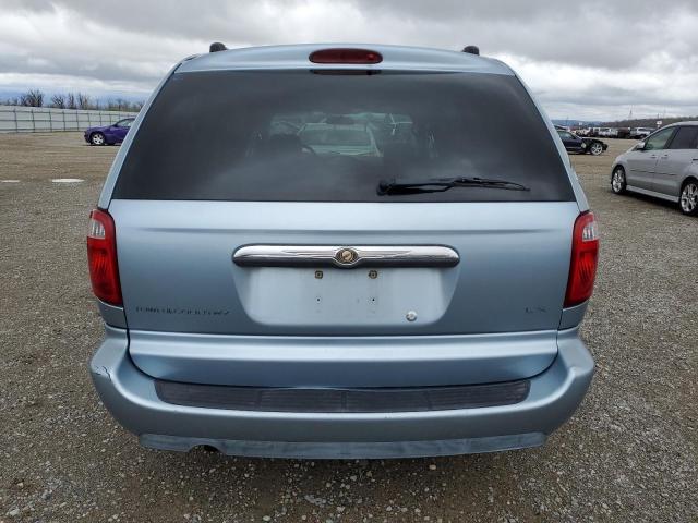 2C4GP44RX5R446258 - 2005 CHRYSLER TOWN & COU LX BLUE photo 6